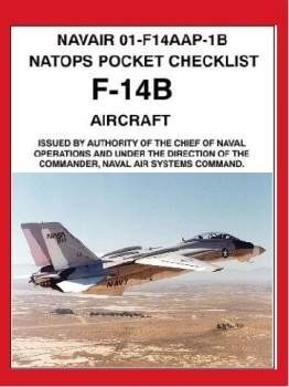 NATOPS Pocket Checklist F-14B Aircraft