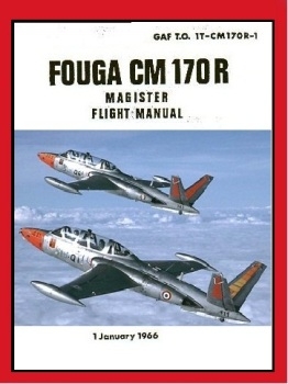 Fouga CM.170R Magister. Flight Manual