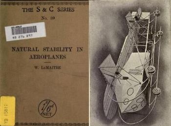 Natural stability and the parachute principle in aeroplanes