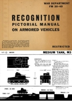 Recognition pictorial manual on armored vehicles