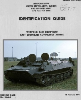 Identification guide, part II, weapons and equipment, East European Communist armies. Volume I