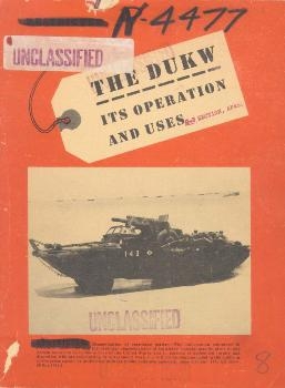 The DUKW Its Operation and Uses
