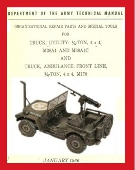 Organizational Repair Parts and Special Tools  for Truck