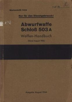 Abwurfwaffe Schloss 503 A.  Waffen Handbuch