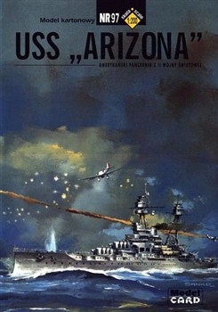 ModelCard 097 - USS Arizona
