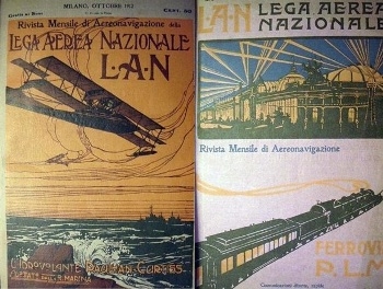 L.A.N.  Lega Aerea Nazionale  1912 - 10, 11