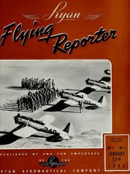 Ryan Flying Reporter 1943  Volume 5 No. 2