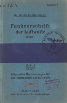 Funkvorschrift der Luftwaffe, Heft 1