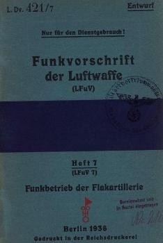 Funkvorschrift der Luftwaffe, Heft 7, 8