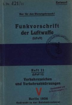 Funkvorschrift der Luftwaffe, Heft 11, Teil A