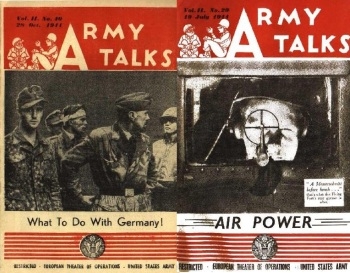 Army Talks  28-10-1944, 19-07-1944