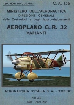 Aeroplano Fiat C.R. 32 Varianti