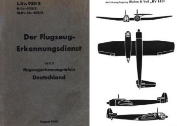 Der Flugzeug - Erkennungsdienst. Teil 2 - Flugzeugerkennungstafeln Deutschland
