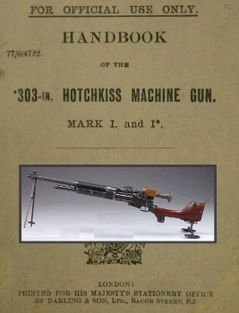 Handbook of the .303 Hotchkiss Machine