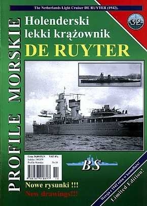 Holenderski lekki krazownik De Ruyter (Profile Morskie 32 )