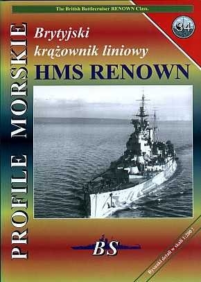 BS - Profile Morskie 34. Brytyjski krazownik liniowy HMS Renown