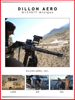 Dillon Aero M134D Product Information Guide