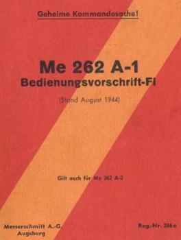 Meserschmitt Me 262 A-1 Bedienvorschrift-F1