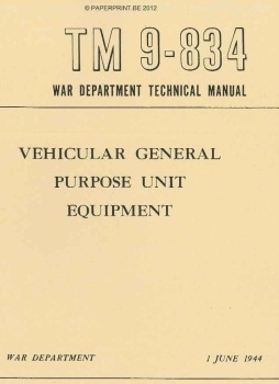 Vehicular General Purpose Unit Equipment