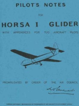 Pilot's Notes for Horsa I Glider