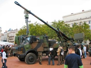 Caesar 155mm Self-Propelled Artillery System Walk Around