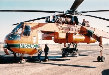 CH-54 Skycrane Walk Around