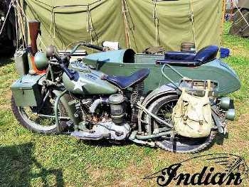 Indian Military Model 640 Scout Walk Around