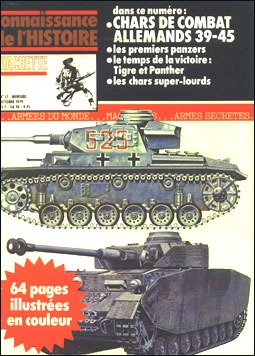 Chars de combat allemands 1939-1945: Profils et Histoire (Connaissance de l'Histoire, n 17)