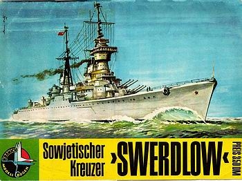 Sowjetischer Kreuzer "Swerdlow" [Kranich]