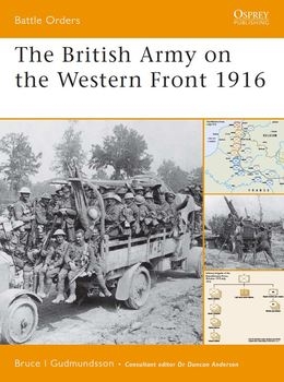 The British Army on the Western Front 1916 (Osprey Battle Orders 29)