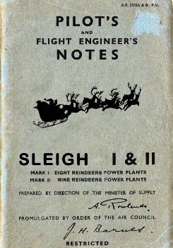 Pilot's and Flight Engineer's Notes Sleigh I & II