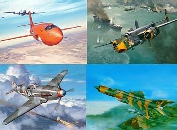 Aviation Art by Roy Grinnel