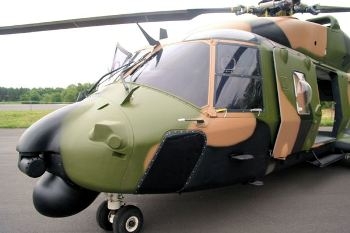 NH90 Tactical Transportation Helicopter Mock-up Walk Around