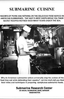 Submarine cuisine