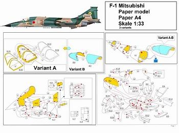 F-1 Mitsubishi [P-Model]