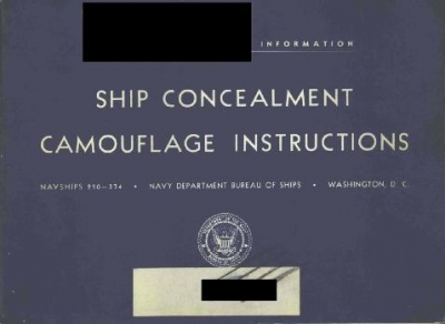 Ship Concealment Camouflage Instructions