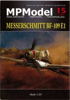 Messerschmitt Bf-109 E1 [MPModel 15]