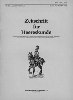 Zeitschrift fur Heereskunde №305