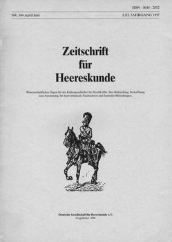 Zeitschrift fur Heereskunde 384