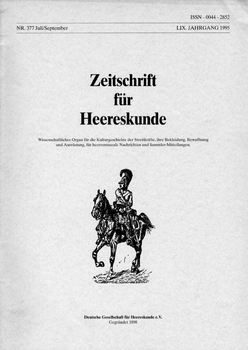 Zeitschrift fur Heereskunde 377