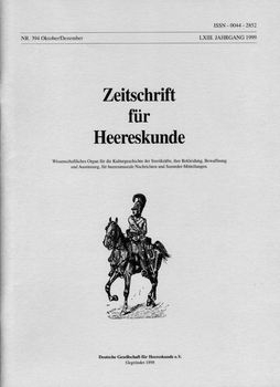 Zeitschrift fur Heereskunde №390