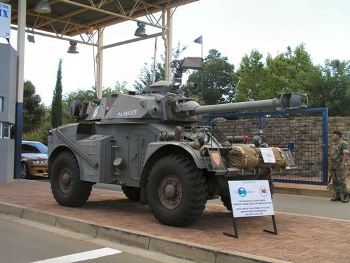 Eland Mk7/90 Armored Car Walk Around
