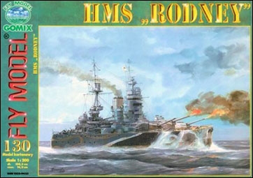 Fly Model  130 -  HMS Rodney