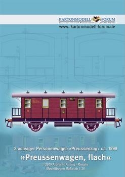 2-achsinger Preussenwagen [Kartonmodell Forum]
