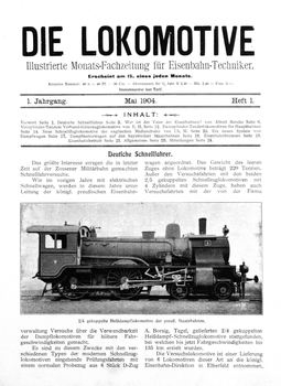 Die Lokomotive 1.Jaghrgang (1904)
