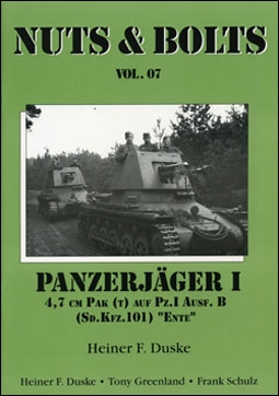 Panzerjager I 4.7 cm PAK(t) auf Pz.I Ausf. B (Sd.Kfz. 101) (Nuts & Bolts Vol. 07)