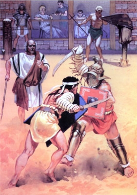 Новый солдат 15 - Гладиаторы 100 г. до н. э. - 200 г. н.э. (Эпоха рима)