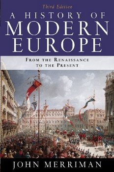 A History of Modern Europe: From the Renaissance to the Present (3rd edition)
