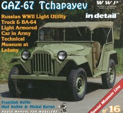 GAZ-67 Tchapayev in detail (Red Special Museum Line 16)
