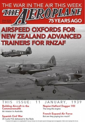 Airspeed Oxfords for New Zealand Advanced Trainers for RNZAF (The Aeroplane 75 Years Ago)